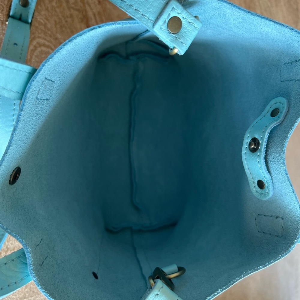 Portland Leather Cabo Mini Crossbody Tote - Picture 6 of 6